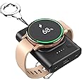 Phelinta för Samsung klocka laddare, 1800mAh bärbar laddare för Galaxy Watch laddare för reseklockor med nyckelring för Galax