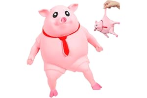 OPEIXSAYKOC Piggy Squeeze Juguetes, Piggy Creativo de Descompresión, Pop Fidget It Toy, Juguetes Antiestrés para Adultos y Niños