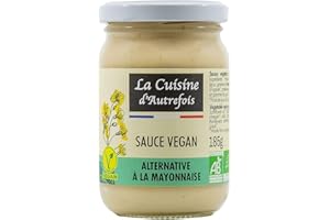 Cuisine d'autrefois Sauce Mayonnaise Vegan 190g Bio - Le pot de 190g