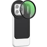 NEEWER 6.9" Magnetic Phone Lens Filter Mount Adapter Backplate Accessories & 67mm CPL Filter Circular Polarizing Polarizer Co
