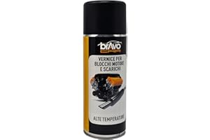 Nespoli Bravocar Vernice Per Blocchi Motore Nero 400ml