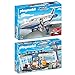 Produktbild PLAYMOBIL® City Action 2er Set 5395 5338 Passagierflugzeug + City-Flughafen mit Tower