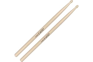 DIDA Drumsticks for Kids, 12 inch Maple Wood Drum sticks, Musical Instrument Percussion Accessories, Drumsticks for Student, Beginners (Maple, 1 Pair)