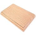METACON Oak Wood Plank Rectangular Base 100 x 150 x 20 mm / 4 x 6 x ¾ inch