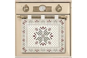 CAPITANCASA Copriforno Universale Decorazione Forno Cucina Tirolese Montagna Tricot