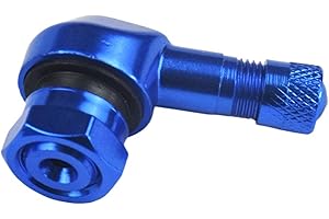 YUTNGYNG Tubeless Tyre Valves Stem Motorcycle Tire Valves Stem Aluminum 90 Degree Angles Wheel Tire Stem Modification Accessories