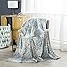 Produktbild HJHET Flanell Decke Blätter Winter europäischen Handtuch Steppdecke decke Klimaanlage Decke sofa Decke, 120 * 200 cm