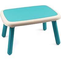 Smoby - Kid Tisch Blau – Design Kindertisch für Kinder ab 18 Monaten, für Innen und Außen, Kunststoff, ideal für Garten…
