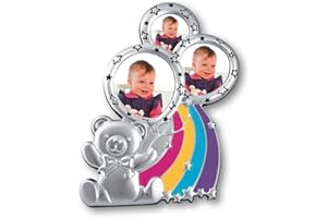 Zep Kinder-Bilderrahmen Alice Fr 3 Fotos (6 X 7,5 Cm, 4 X 4 Cm Und 5 X 5 Cm)