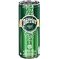 Perrier Carbonated Mineral Water • Water Captured at the Source in France, 11.16 fl oz ℮ 330 ml