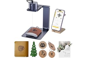 LaserPecker Pro Laser Engraver Portable Compact Etching Machine Mini Desktop Stand Cutter Handheld DIY Craft for Wood Leather