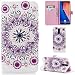 Produktbild Ooboom® Huawei Mate 10 Lite Hülle 3D Tasche Flip PU Leder Schutzhülle Buchstil Handy Case Cover Wallet Standfunktion mit Kartenfächer Karte Halter für Huawei Mate 10 Lite - Mandala