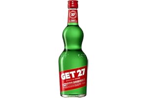 GET 31 GET 27 Liqueur de Menthe Poivrée, 17,9 % Vol, 70cL / 700mL, Cocktail Digestif Liqueur de Menthe Fraîche