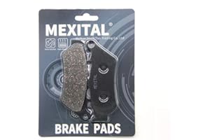 MEXITAL Pastiglie freno Semi-metallico Anteriori per F 650 GS (99-17)/F 700 GS (13-18)/F 650 ST (97-00)/F 650 Dakar (99-07)/F 650 CS Scarver (00-07)/F 800 GS Adventure (12-18)/F 800 GT/GTS (08-18)