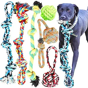 Youngever 6 Pack Large Dog Rope Toys, Dog Chew Toys, Dog Toys for Large, XL Large Dogs