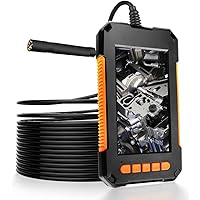Airsnigi Endoskop Kamera 1080P HD Endoskopkameras, IP67 wasserdichte Inspektionskamera mit 8 LED Licht, 32GB TF Karte, 4…