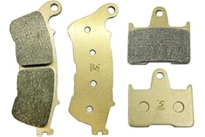S SYUU Motorcycle Brake Pads Front Rear Compatible with Harley Davidson XL 1200 V Seventy Two, XL 1200 X Forty Eight, XL 1200 T Superlow, XL 1200 C Sportster Custom 2014-2022 2023 2024 FA640F FA254R