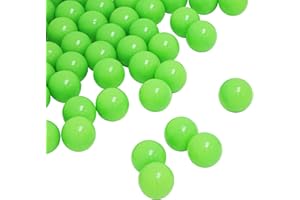 LittleTom 50 Plastic Balls 5.5cm in diameter to fill children's ball pits Green