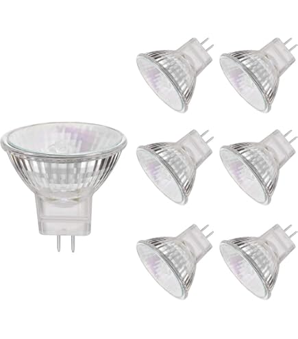 BlueXP 20 Pcs MR11 Retaining Spring Ring Clasp Clips 35mm Diameter LED Halogen Bulb Holders