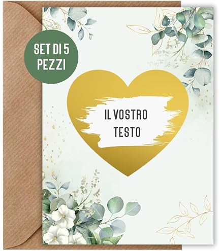 bsb - Biglietto di auguri di compleanno 11,5 x 17,0 cm biglietto di c
