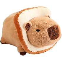 Capybara Plüschtier Mit Erdbeerhut – Weiches Kuscheltier Für Kinder & Erwachsene (abnehmbare Mütze)