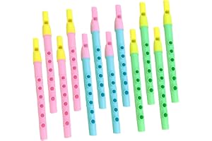 Vaguelly 12 St Miniblockflöjt Barnvissla Musikinstrument Flöjtinstrument För Barn Barnblockflöjt Flöjt Barninstrument Barnmusikflöjt Blåsinstrument Musikinstrument Slumpmässig Färg