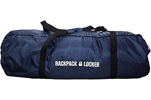 ‎BACKPACK LOCKER Backpack Locker - Dachbox Tasche - Große Schultertasche (65-180 Liter) (Blau, 160 Liter)