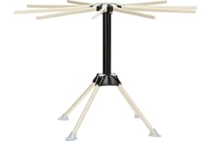 Küchenprofi 807500000 nudeltrockner Pasta Casa, plástico, blanco/negro, 9 x 9 x 22 cm, 6 unidades