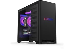 ‎LENOVO Lenovo Legion Tower 5i Gaming AI Desktop PC | NVIDIA GeForce RTX 5070 | Intel Core Ultra 7 | 32GB RAM | 2TB SSD | Win11 | Eclipse Black | Transparent Cover | 30L | 3 Months GamePass