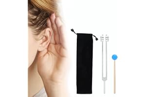 ZJCHAO Juego de diapasones, 68,05 Hz, diapasón, terapia de masaje, alivio del estrés, diapasón con martillo de madera, diapasón de energía, circulación efectiva, instrumento musical curativo, diapasón premiu