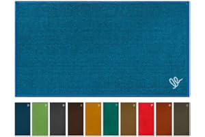 OLIVO TAPPETI OLIVO.shop | SMART Tappeto cucina moderno multiuso, tappeto cucina antiscivolo lavabile, passatoia corridoio antiscivolo, vari colori e misure (57x230 cm, BLU)