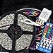 Produktbild RGBZONE DC12V 5M 60led/M SMD 5050 RGBWW RGB Warm White Strip Light 40 Key Remote Controller