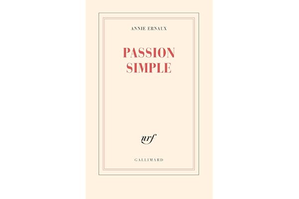 Passion simple - Prix Nobel de Littérature 2022