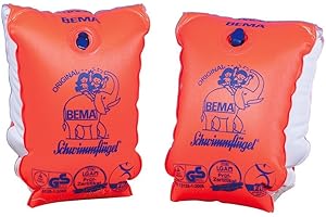 Happy People BEMA® Original Schwimmflügel, orange, Größe 0, 11-30 kg, 1-6 Jahre (3er Pack)