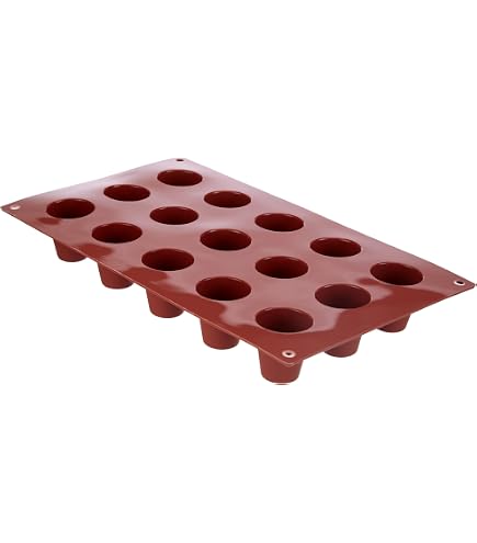 Stampi Babà O Budino Margherita Con Tubo Metallo Antiaderente Decora - 2