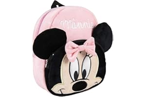 CERDÁ LIFE'S LITTLE MOMENTS Artesania Cerda Personaje Minnie, Mochila Guardería, 22 cm, Rosa