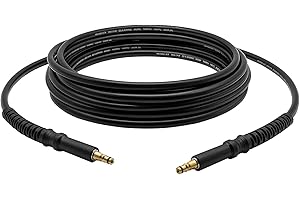 DERASL 30M Rallonge de Tuyau Haute Pression Compatible avec Karcher Nettoyeurs - Modèles Quick Connect pour K2, K3, K4, K5, K6, K7