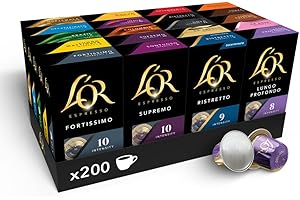 L'OR Espresso ASSORTIMENT 20 variétés de capsules 1040g NEW