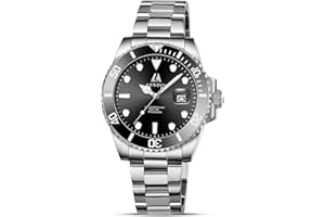 LN LENQIN Relojes Hombre Acero Inoxidable Reloj Analógico de Cuarzo para Hombre Impermeable Relojes de Pulsera Minimalista Luminoso Fecha Negocios Casual Diseñador Reloj de Hombre