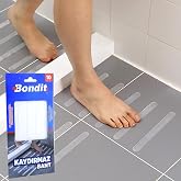 Telvesse Bondit Banyo Mutfak Kaygan Zemin Bandı Kaydırmazlık Bant 2x20cm
