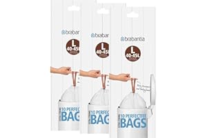 Grocery Centre Brabantia BR371547-1212 Lot de 12 rouleaux de 120 sacs poubelle (3 Pack)