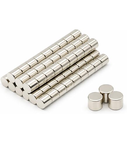 Imán De Neodimio N42 (20 Uds.) 6mm X 3mm: Súper Potente Para Manualidades, Bricolaje Y Oficina | Soporta 0.9kg | Tierras Raras