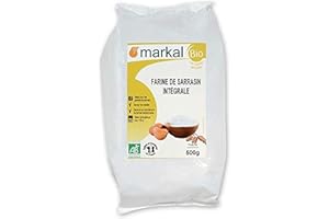 MARKAL Farine de sarrasin intégrale 500G Bio -