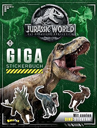 Preisvergleich Produktbild Jurassic World 2 - Das gefallene Königreich: Giga-Stickerbuch