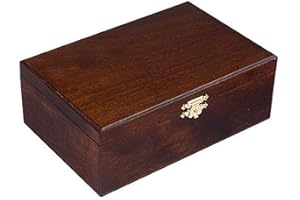 CHESS AND GAMES SHOP MUBA Boîte de rangement en bois pour pièces d'échecs de taille standard – Échecs non inclus