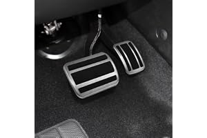 YEE PIN Halkskydd Kompatibel med Citroe-n C4 C5X C5 Aircross (automatisk) C4 C5X Gaspedalskydd Broms Gaspedalskydd