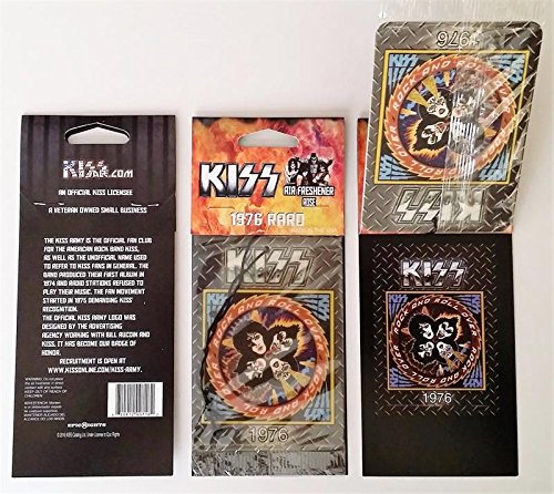 Kiss Rock and Roll Over Air Freshener - Rose