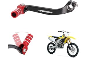 AnXin RMZ 250 Schalthebel,Motorrad Schalthebel Pedal CNC für RMZ250 RMZ 250 2008 2009 2010 2011 2012 2013 2014 2015 2016 2017 2018 2019 Racing - Rot