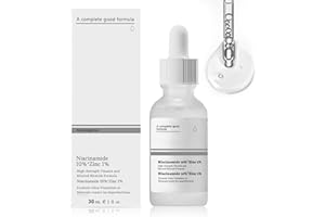 ALLONY Niacinamide 10% + Zinc 1%, Serum Niacinamida, Serum Facial Niacinamide, Reduce la Apariencia de Poros Dilatados y Piel Opaca, Apto para Todo Tipo de Piel, 30Ml