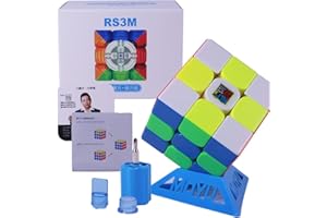 KEWBZUK MoYu Cubing Classroom RS3M 2020 Cube magnétique sans autocollant intégré 3 x 3 x 3 cm (sans autocollant)